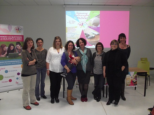 Membres de l’association Française des Femmes Diabétiques